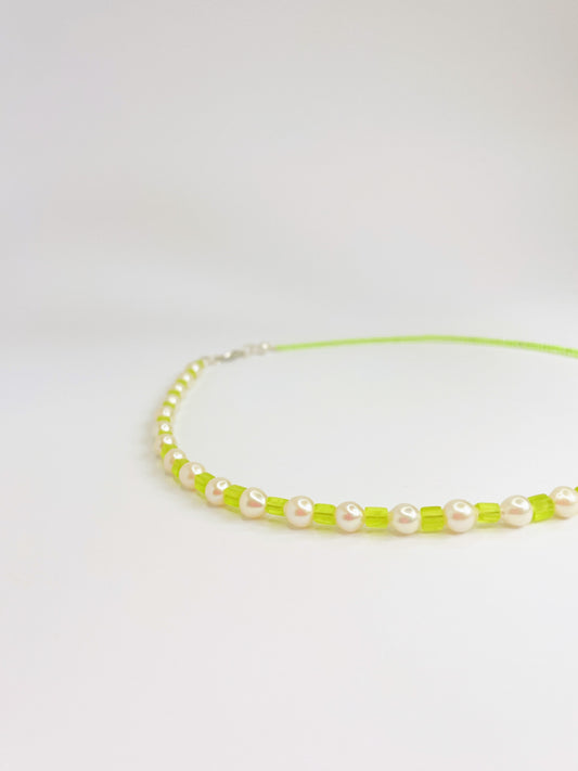 The lime necklace